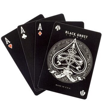 Карты игральные Black Ghost Legacy Edition, картон с покрытием
