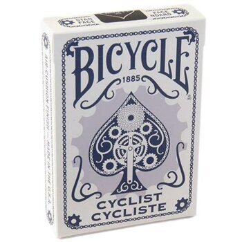 Карты игральные 54 шт. Bicycle Cyclist, пластиковое покрытие, синяя рубашка спб