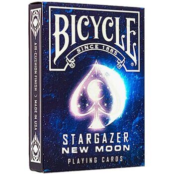 Карты игральные 54 шт. Bicycle Stargazer New moon, пластиковое покрытие